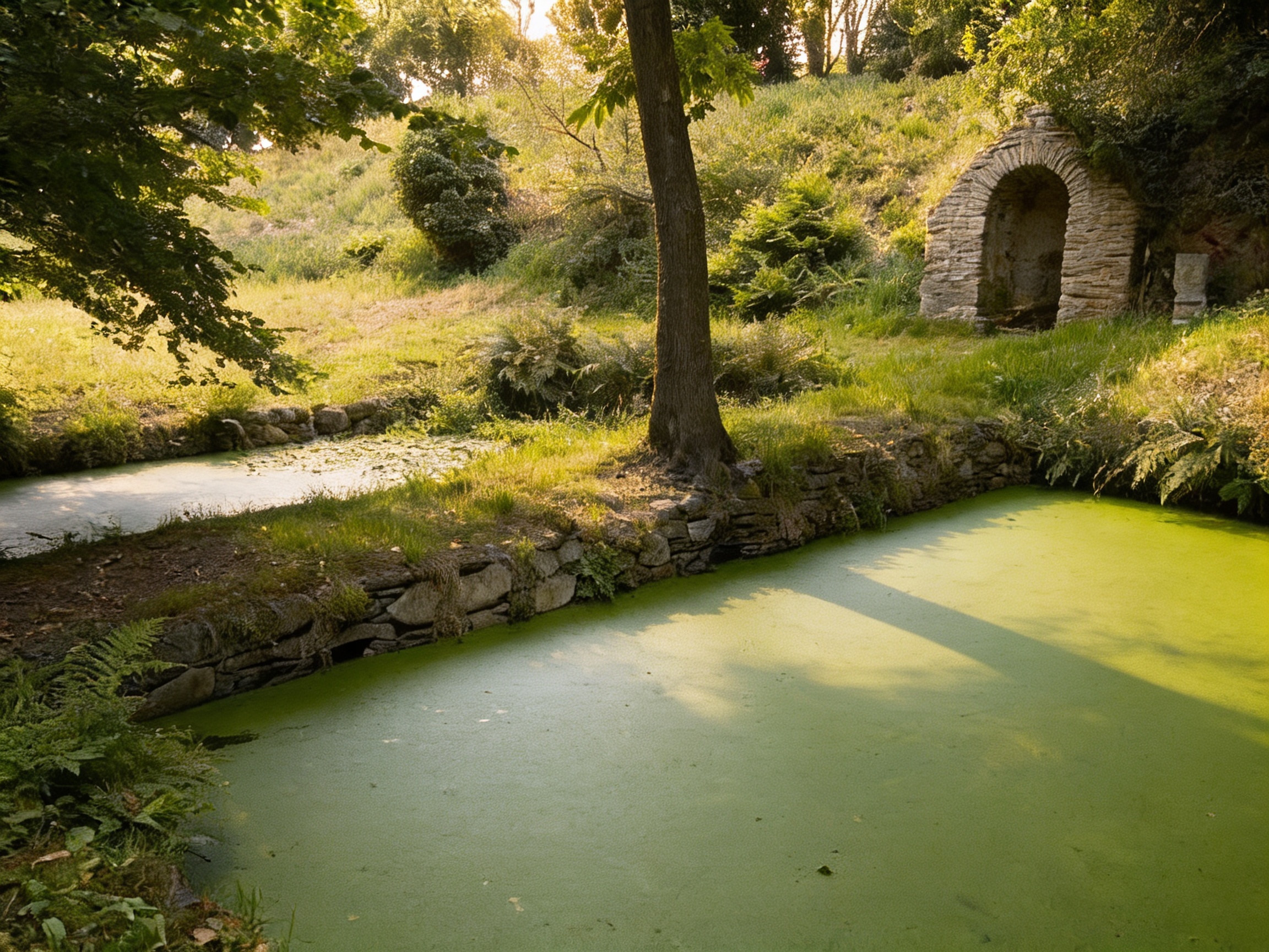 Fontaine Saint-Maudez et routoirs de Convenant Diuzet