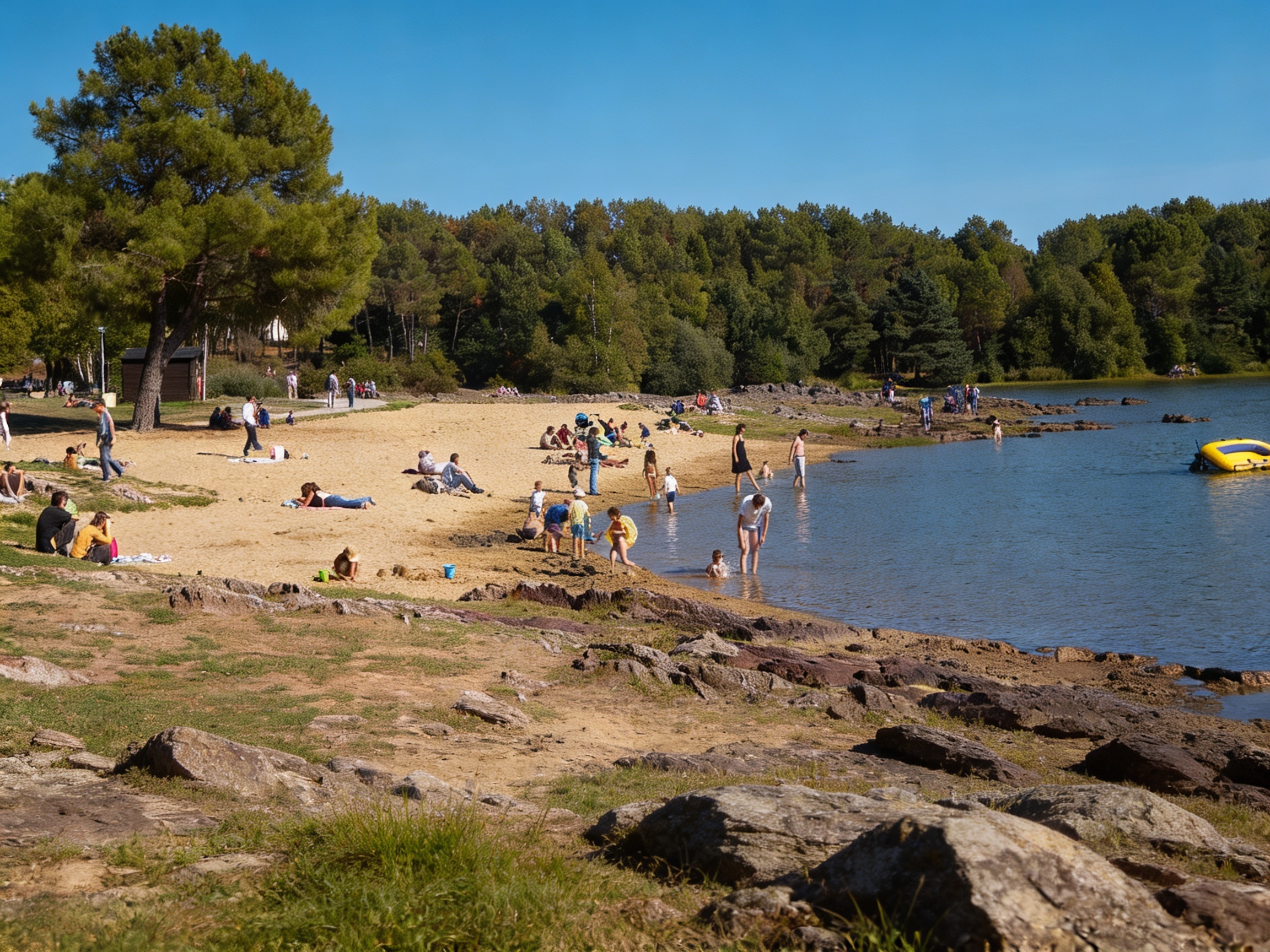 Le lac de Trémelin