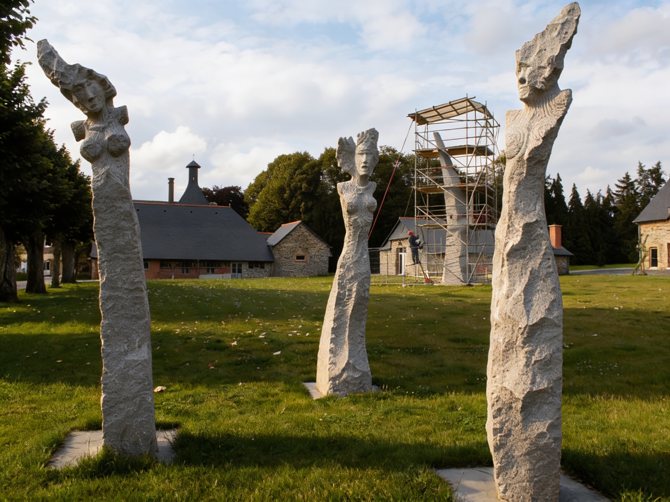 Le Parc de Sculptures du Château des Pères