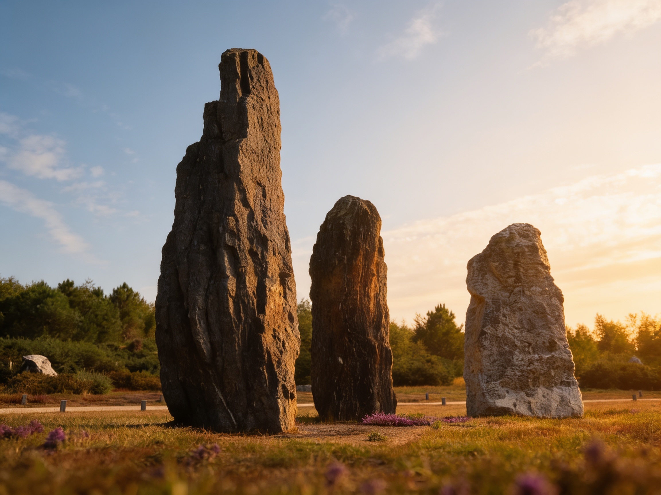 Les Mégalithes et Landes de Saint-Just