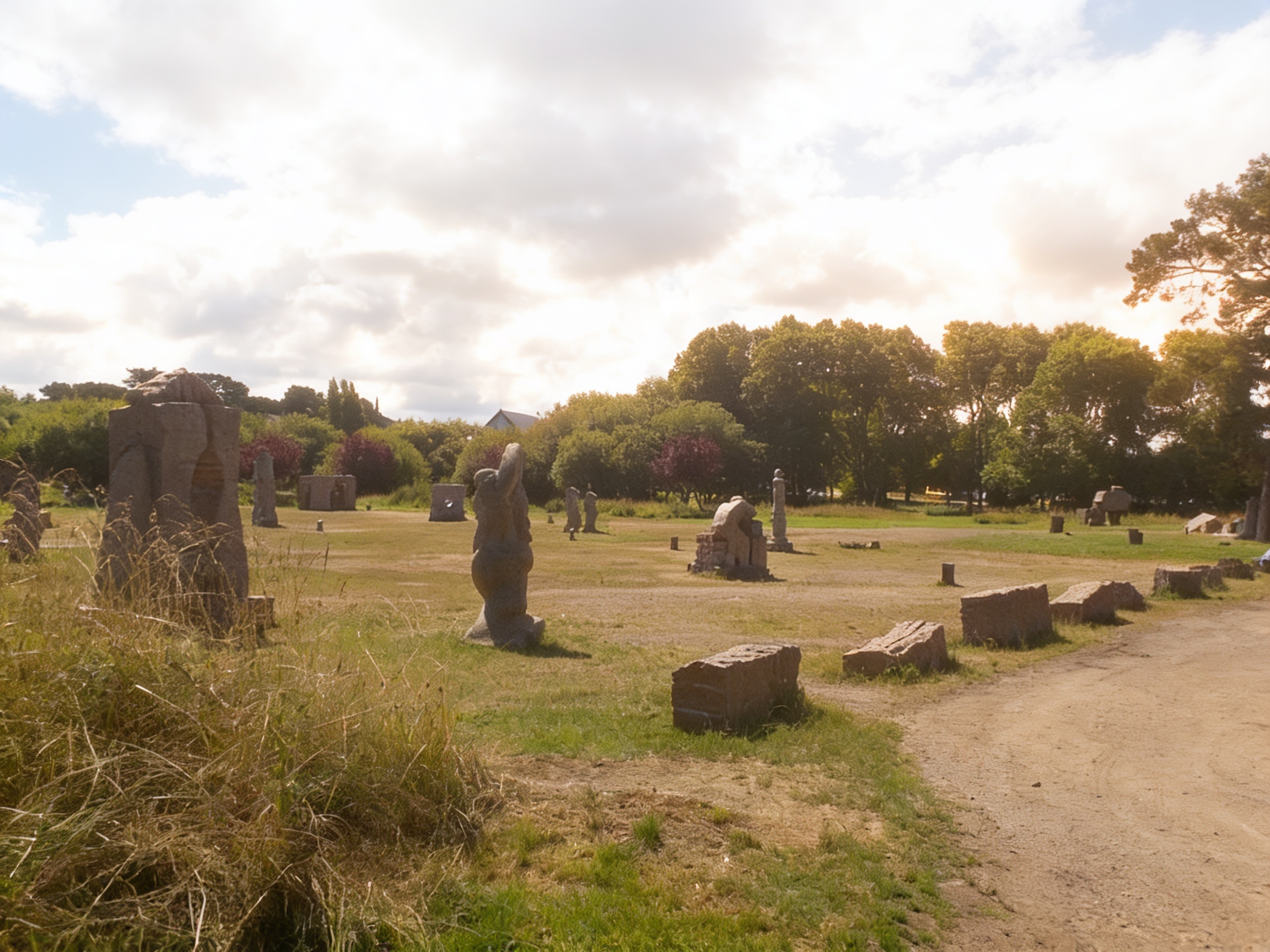 Parc des Sculptures Christian Gad et Daniel Chhe