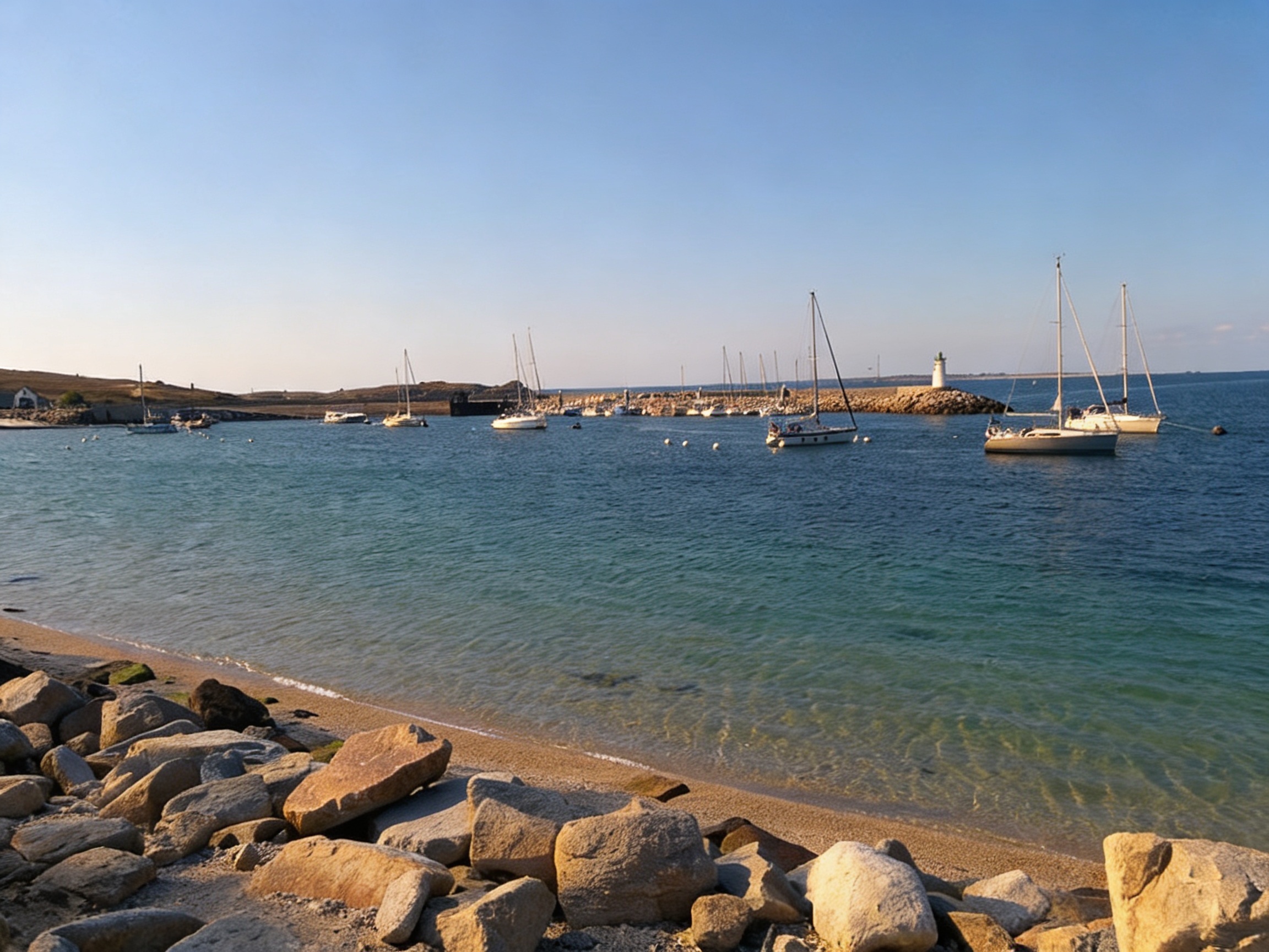 Port de plaisance de l'Ile d'Hoëdic