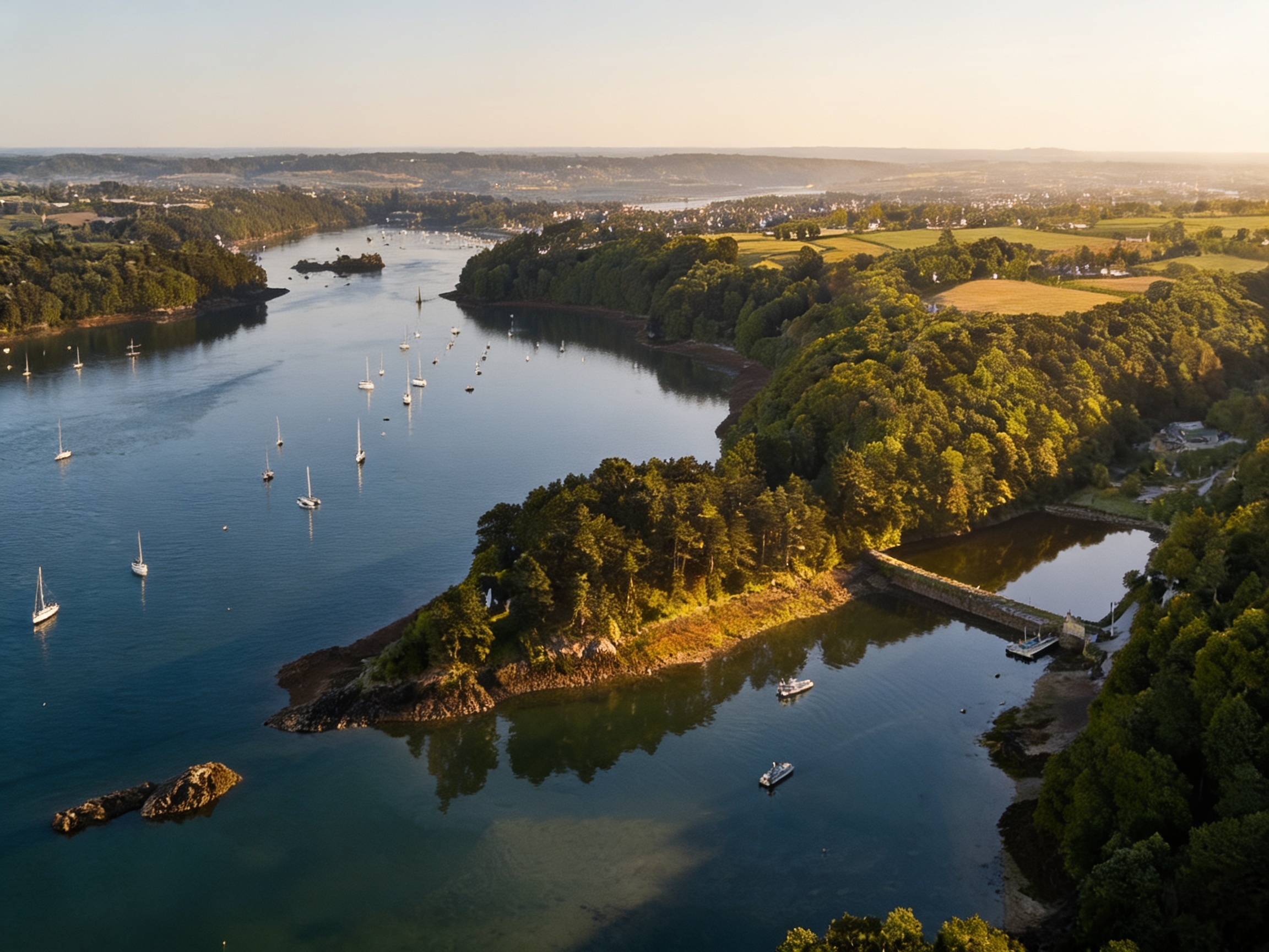 Une journée à Vélo : Lézardrieux et la Presqu'île Sauvage